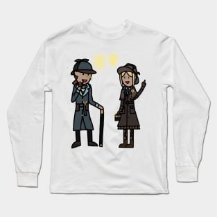 Truth & Inference Cartoon 2 Long Sleeve T-Shirt